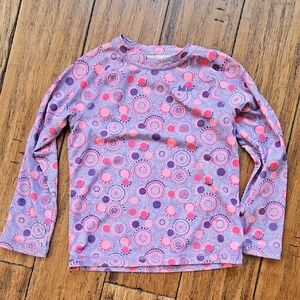 REI Kids Swim Rashguard - Pink and Purple 4T‎